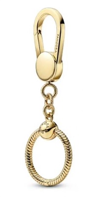 Pandora Moments Küçük Boy Çanta Charm Taşıyıcı 362237C00 Anahtarlik Altın
