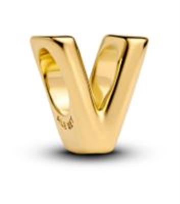 Pandora 763968C00 золотой шарм в форме V