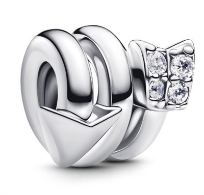 Pandora Curved Arrow Charm 793665C01 Silver