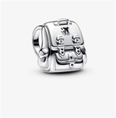 Pandora 793351C00 Adventure Backpack Charm, Silver