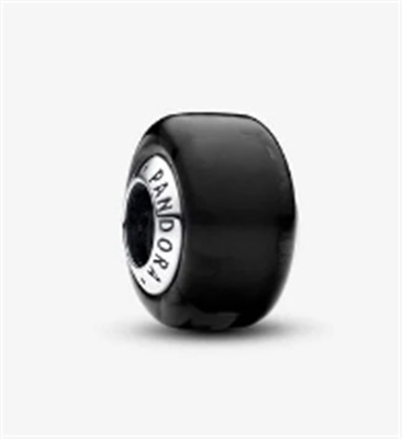 Pandora Black Mini Murano Glass Charm 793117C00 Siyah