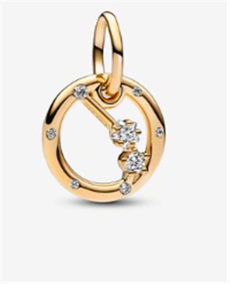 Pandora Aries Zodiac Charm Pendant 762719C01 Gold