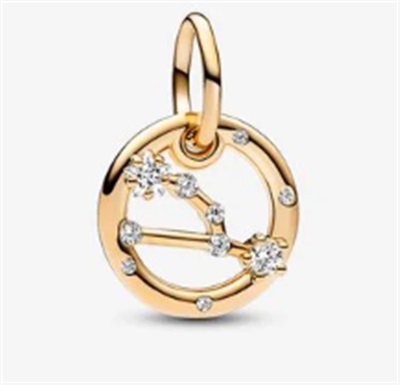 Pandora Zodyak Boğa Charm Kolye Ucu 762707C01 Altın