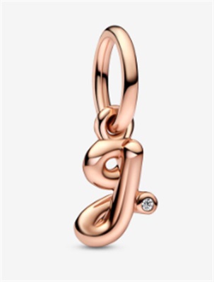 Pandora G Harfi Sallantılı Charm 782535C01 Rose Gold G