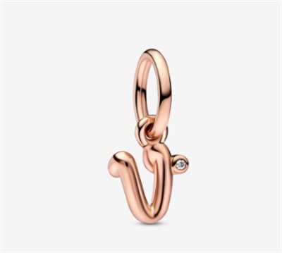 Pandora v Harfi Sallantılı Charm 782480C01 Rose Gold V