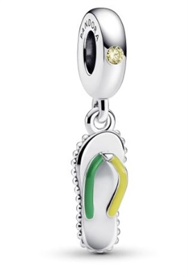 Pandora 792197C01 Silver Flip-Flop Dangle Charm