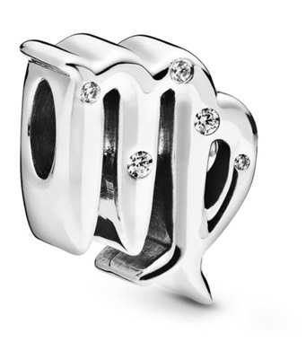 Pandora Virgo 798417C01 — серебристый шарм