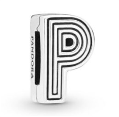 Pandora P Harfi 798212 Charm Gümüş P