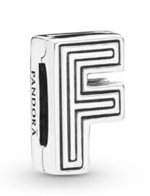 Pandora 798202 серебристый шарм с буквой F