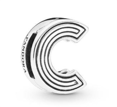 Pandora C Harfi 798199 Charm Gümüş C