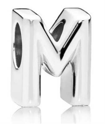 Pandora M Harfi 797467 Charm Gümüş M