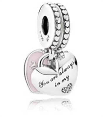 Pandora Anne ve Kız Sevgisi 792072EN40 Charm Gümüş