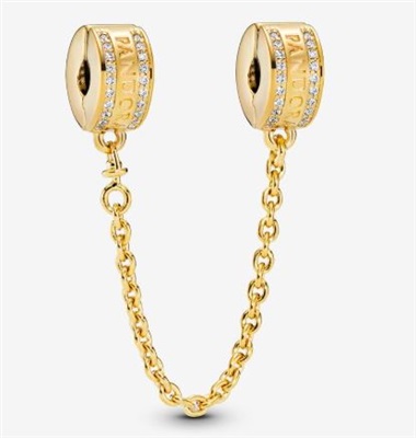 Pandora 768642C01-05 Gold Safety Chain