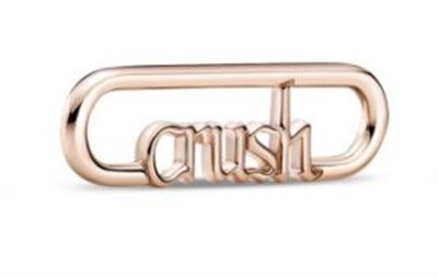 Pandora ME “Crush” Kelime Bağlantı Halkası 780080C00 Rose Gold