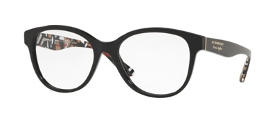 Burberry BE2278 3735, чёрная оправа для очков