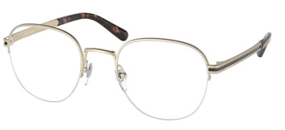 Bvlgari BV1114 2022, золотая оправа для очков