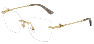 Dolce Gabbana DG1363 02 — золотая оправа для очков