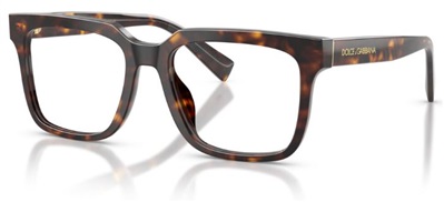 Dolce Gabbana DG3422 Optical Glasses, Brown 502