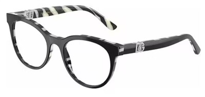 Dolce Gabbana DG3399 Optik Gözlük Siyah Beyaz 3372
