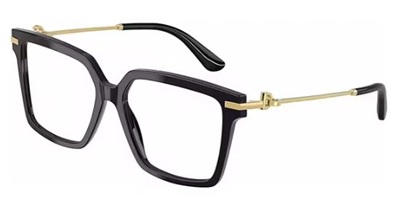Dolce Gabbana DG3397 501 — чёрная оправа для очков