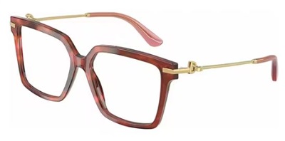 Dolce Gabbana DG3397 3444 Brown Optical Glasses