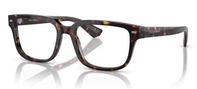Dolce Gabbana DG3380 502 — коричневые очки для зрения