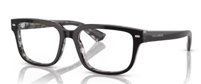 Очки в оправе Dolce Gabbana DG3380 3403, коричнево-серые