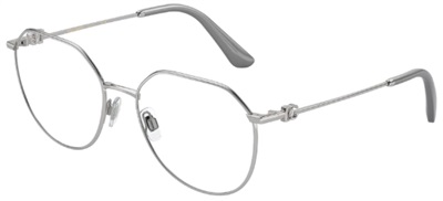 Dolce Gabbana DG1348 05, серебряная оправа для очков