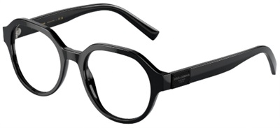 Dolce Gabbana DG3367 501 — чёрная оправа для очков
