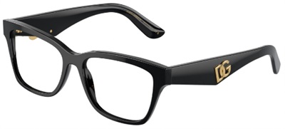 Dolce Gabbana DG3370 501 Black Optical Glasses