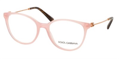 Dolce Gabbana DG3363 3384, розовая оправа для очков