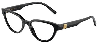 Dolce Gabbana DG3358 501 — чёрная оправа для очков
