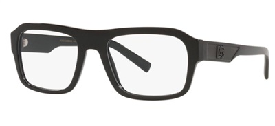 Dolce Gabbana DG3351 501 — чёрная оправа для очков