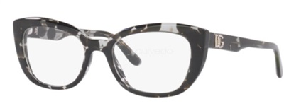 Dolce Gabbana DG3355 3362 Black Optical Glasses