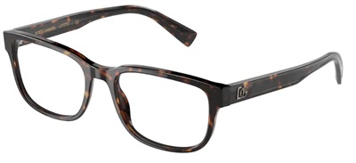 Dolce Gabbana DG3341 Optik Gözlük Kahverengi 502