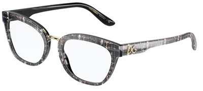Dolce Gabbana DG3335 Optical Glasses Frame Black 3286