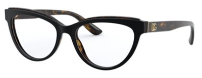 Dolce Gabbana DG3332 Optik Gözlük Kahverengi Siyah 3270