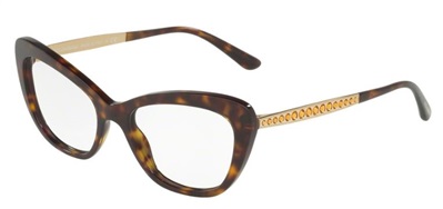 Dolce Gabbana DG3275B Optical Glasses, Brown 502