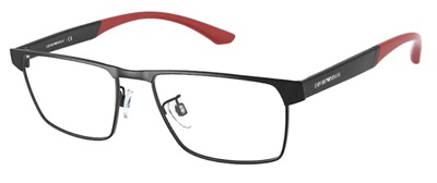 Emporio Armani EA1124 3001: чёрная оправа для очков