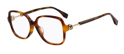 Fendi FF0364/F Optik Gözlük Kahverengi 086