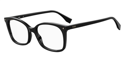 Fendi FF0414 оправа для очков, чёрная 807