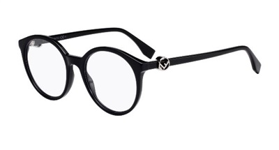 Fendi FF0309 оправа для очков, чёрная, 807