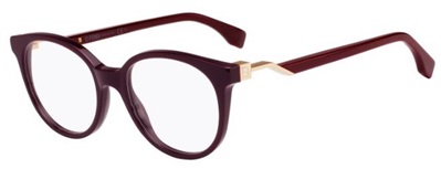 Fendi FF0202 Optik Gözlük Bordo 5BR