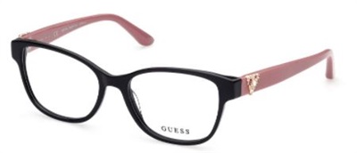 Guess GU2854-SV Optik Gözlük Siyah Pembe 005