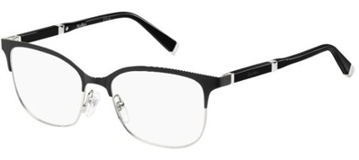 Оправа Maxmara MM1273, чёрная с серебристыми деталями