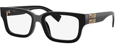 Miu Miu MU02YV оправа для очков, чёрная 16K1O1