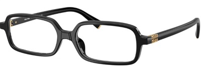 Miu Miu MU01YV Optical Glasses, Black 16K1O1