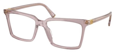 Miu Miu MU08XV Optical Glasses Frame Pink 12W1O1