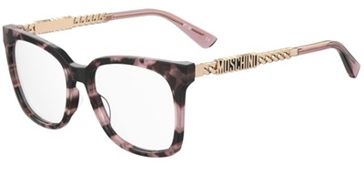Moschino MOS627 807 — чёрная оправа для очков
