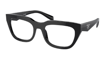 Prada A06V оправа для очков, чёрная 16K1O1